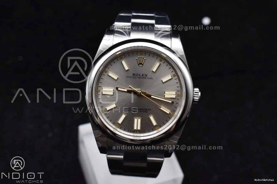 Steel Best A Perpetual DIWF Silver 943 Edition 1:1 Dial Oyster SunProtective 904L 124300 41mm 0517